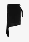 Courrèges Asymmetrical Midi Skirt