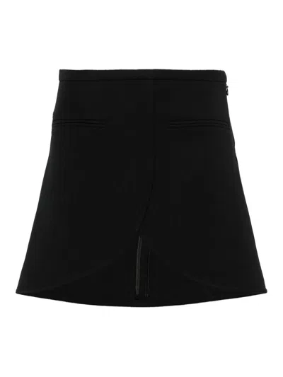 COURRÈGES ASYMMETRICAL MINI SKIRT