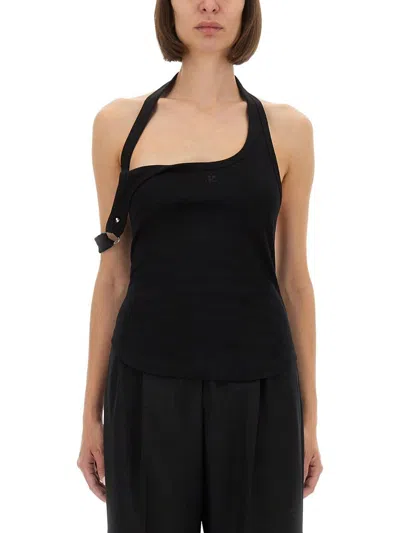 COURRÈGES COURREGÈS ASYMMETRICAL TANK TOP