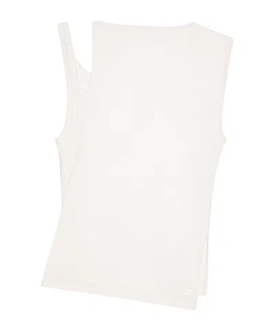 COURRÈGES COURRÈGES OBLIQUE 90'S RIB TOP
