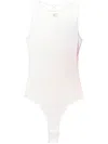 Courrèges Aura Tulle Bodysuit In ニュートラル