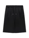 Courrèges Back-panel Shorts In Black