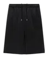 Courrèges Back-panel Shorts In Black