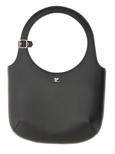 Courrèges Courreges Elegant Mini Handbag For Women In Black