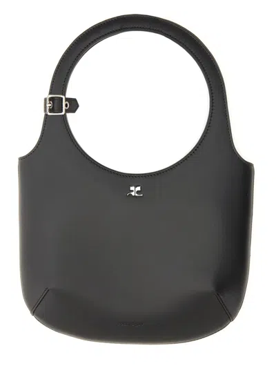Courrèges Bag "holy" In Black