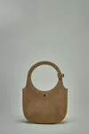 Courrèges Medium Holy Iced Shoulder Bag - Courreges - Leather - Yellow In Beige