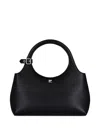 Courrèges Holy Day Leather Bag In Black