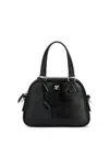 Courrèges Ac Stud Tote Bag In Black