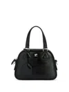Courrèges Ac Stud Tote Bag In Black