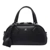 Courrèges Courreges Pre Friday Leather Bowling Bag In Black