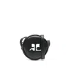 Courrèges Small Bag Reedition Circle In Black