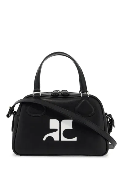 COURRÈGES COURRÈGES REEDITION LEATHER BOWLING BAGS