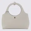 Courrèges White Leather Top Handle Bag