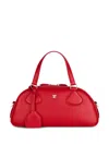 Courrèges Top Handle Shoulder Bag In Red