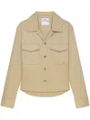 Courrèges Courreges Beige Utility Shirt With Pockets In Beige