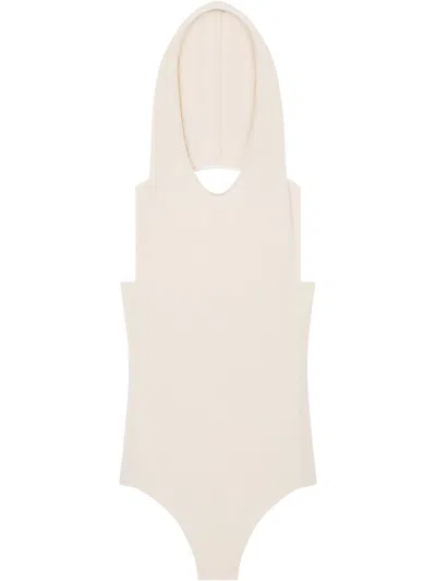 COURRÈGES BEIGE HALTERNECK TOP