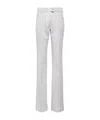 Courrèges Uniform Straight Pants In White