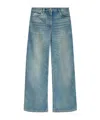 Courrèges Hammer Denim Baggy Jeans In Blue