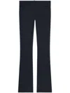 Courrèges Nylon Scuba Trousers In Blau