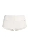 Courrèges Belted Mini Shorts