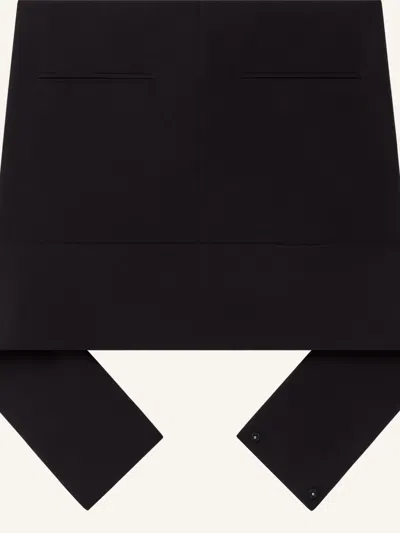 COURRÈGES BELTED MINI SKIRT