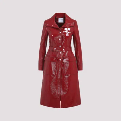 COURRÈGES BELTED TRENCH COAT