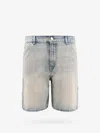 Courrèges Sailor Bermuda Shorts In Blue