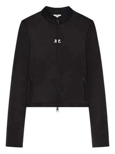 COURRÈGES COURRÈGES BIKER TRACKSUIT INTERLOCK JACKET CLOTHING