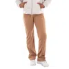 Courrèges Biscuitlogo Drawstring Tracksuit Bottoms In Brown