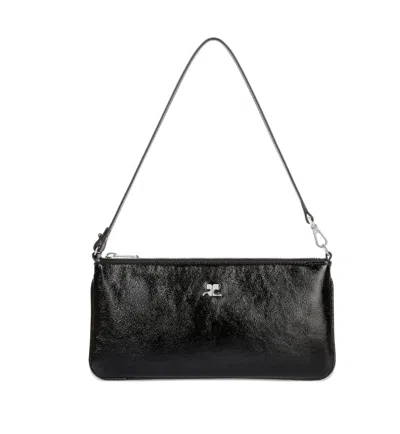 Courrèges 拉链小背包 In Black