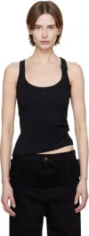 Courrèges Hyperbole Off-shoulder Top In 9999 Black