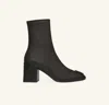 Courrèges Black Ankle Boots In Black