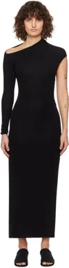 Courrèges Courreges Women Long One-shoulder Dress In 9999 Black