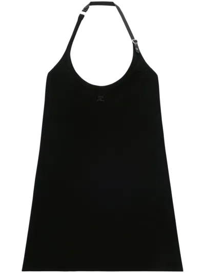 COURRÈGES BLACK BABYDOLL DRESS