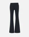 Courrèges Courreges Black Bootcut Scuba Jersey Pants