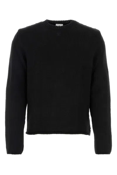 Courrèges Courregès Black Cotton Blend Sweater