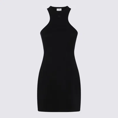 Courrèges Black Cotton Dress