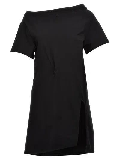 Courrèges Black Cotton Dress