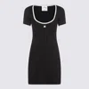 Courrèges Holistic Contrast Jersey Mini Dress