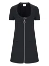 Courrèges Knee Length Dress Patch Pockets
