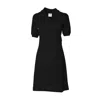 Courrèges Courrège Polo Piquè Mini Dress In Black