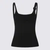 Courrèges Top Blacks And Greys In Black