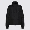 Courrèges Black Insulated Puffer Jacket In Black
