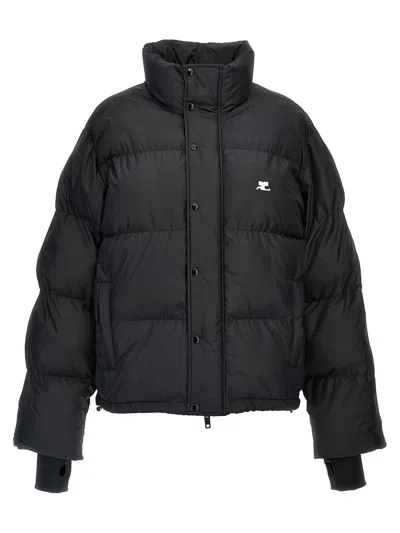 COURRÈGES COURRÈGES BLACK DOWN JACKET