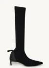 Courrèges Logo Sock Boots In Black