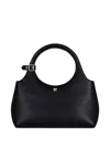 Courrèges Holy Day Leather Bag In Black