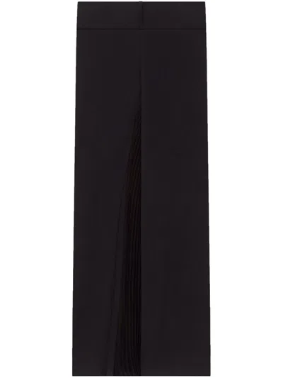 COURRÈGES BLACK 'INFINITY' TROUSERS