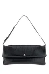 Courrèges Black Leather Handbag In Black