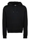 Courrèges Embroidered-logo Oversized Hoodie Clothing In Black