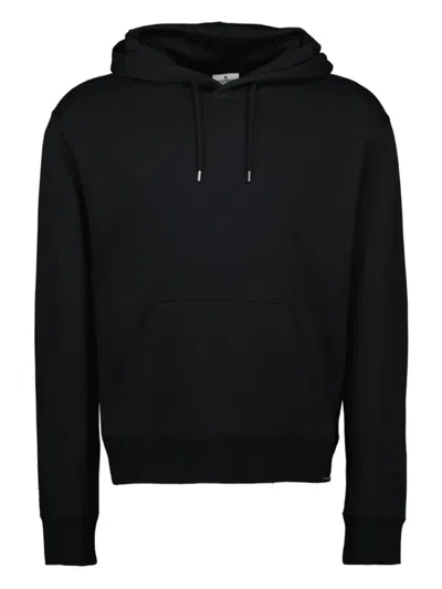 COURRÈGES BLACK LOGO HOODIE